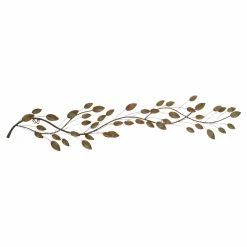 Deals ❤️ Metal DecMode Traditional Scroll Branches Wall Sculpture ⭐