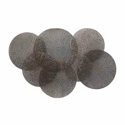 Wholesale 💯 Wall Sculptures DecMode Circular Perforated Wall Sculpture 🛒