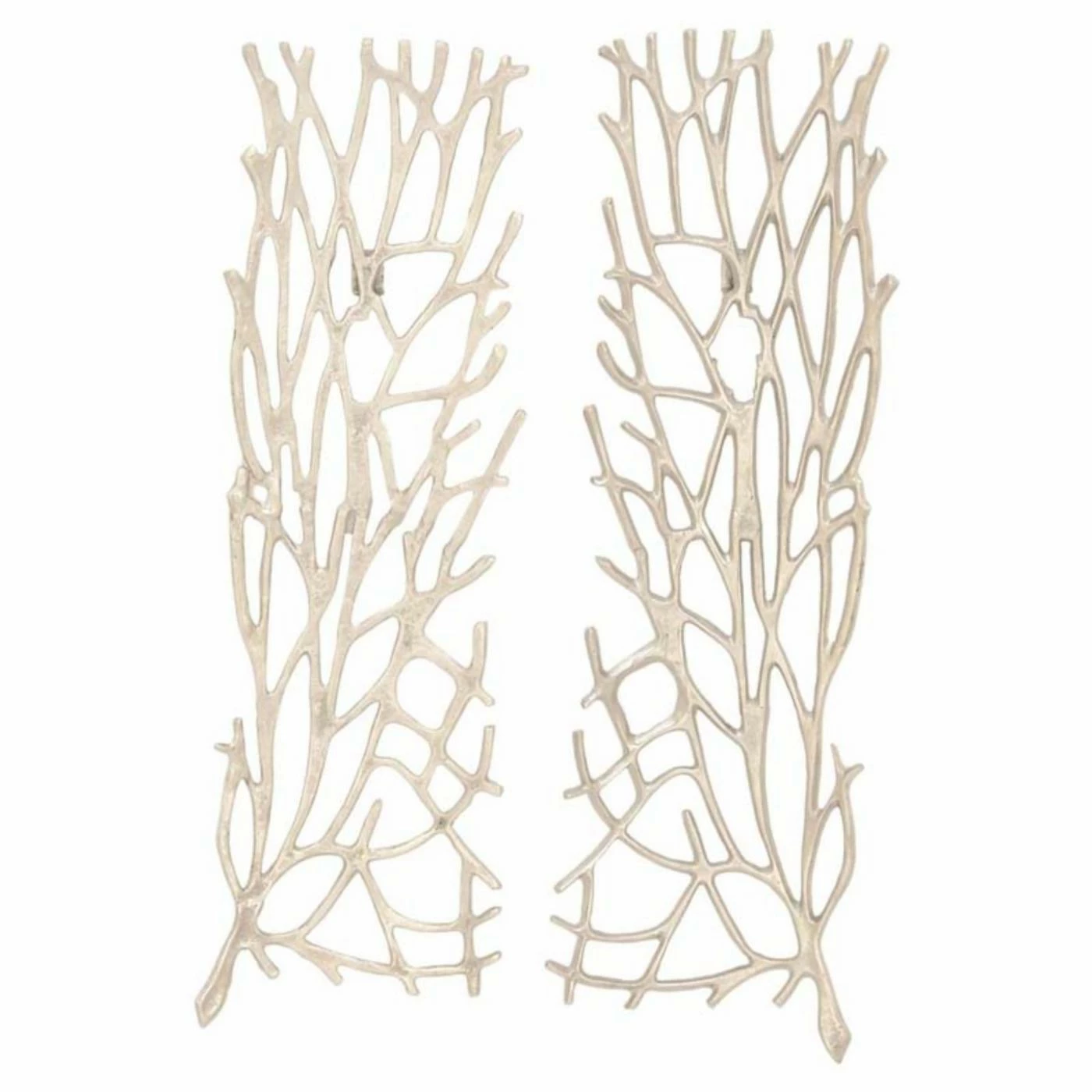 Cheap ๐ Wall Sculptures DecMode Branch Wall Sculpture - Set Of 2 โ