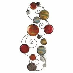 Cheap 🎉 Metal DecMode Abstract Sphere Wall Sculpture 😉