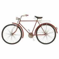 Flash Sale ❤️ Metal DecMode Stylized Model Bicycle Wall Sculpture ✨