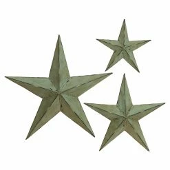 Top 10 ✔️ Metal DecMode Barn Star Wall Sculpture - Set Of 3 ⭐