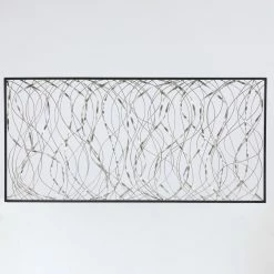 Coupon 👍 LuxenHome Metal Infinity Rectangular Wall Decor ✨