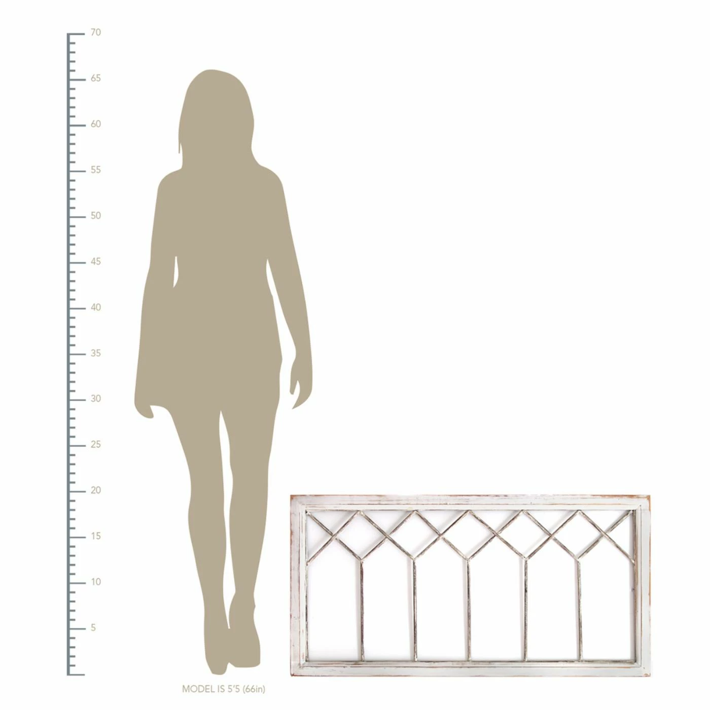 Cheap π Metal Stratton Home Decor Distressed Window Panel Wall Decor π₯ - Image 5