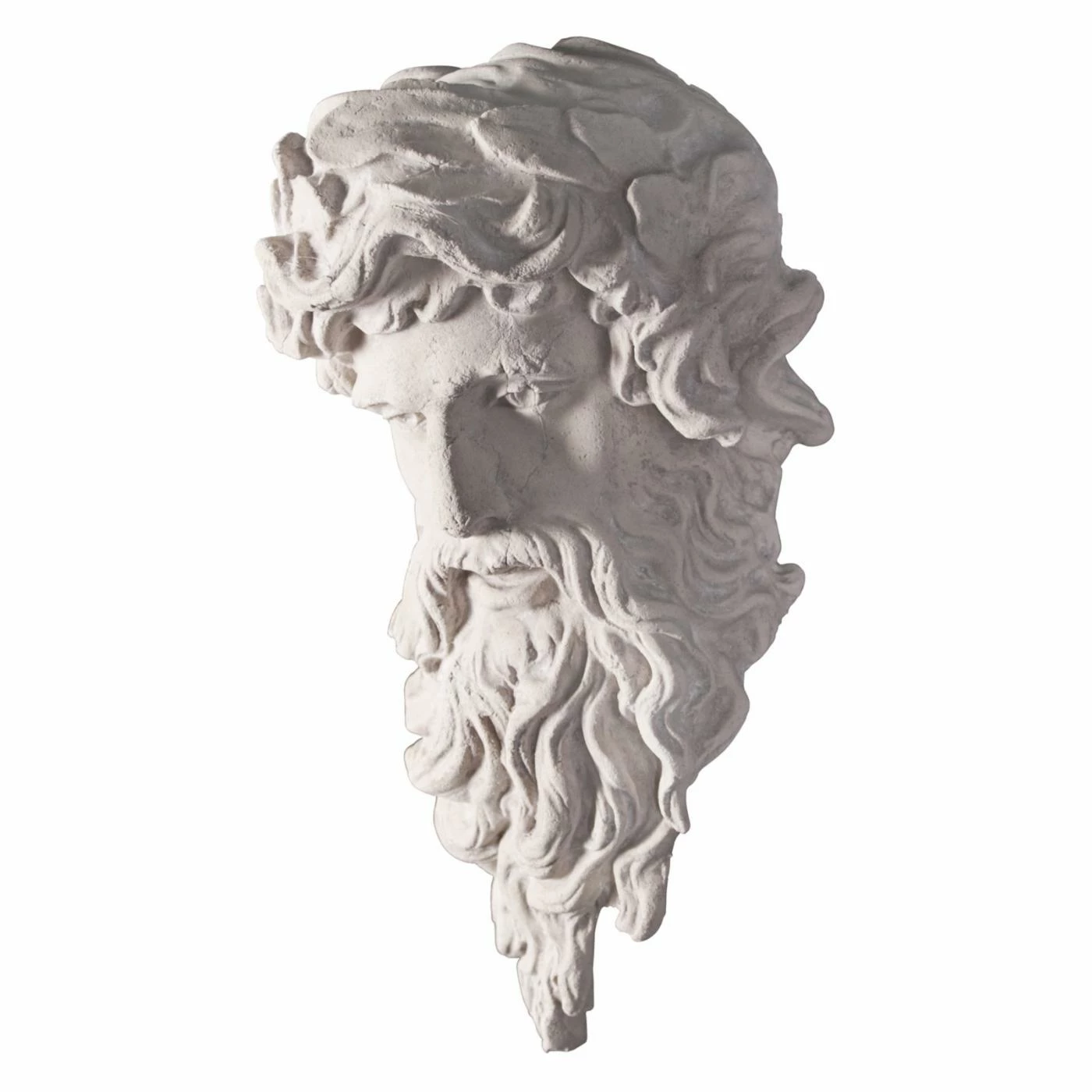 Brand new ๐คฉ Wicker Design Toscano Greek God Of The Sea Poseidon Wall Sculpture ๐ - Image 5
