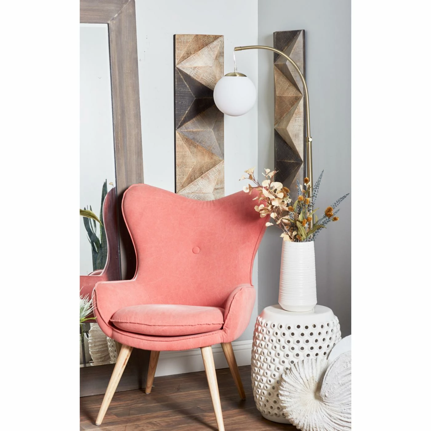 Best deal π DecMode Geometric Inspired Wood Wall Panel - Set Of 3 π - Image 5