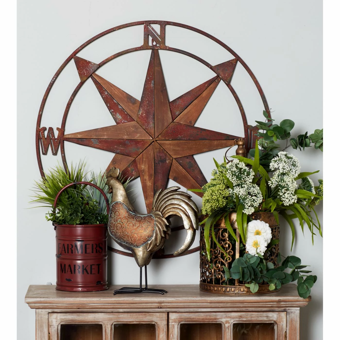Wholesale π€© Metal DecMode Compass Wall Decor π - Image 5