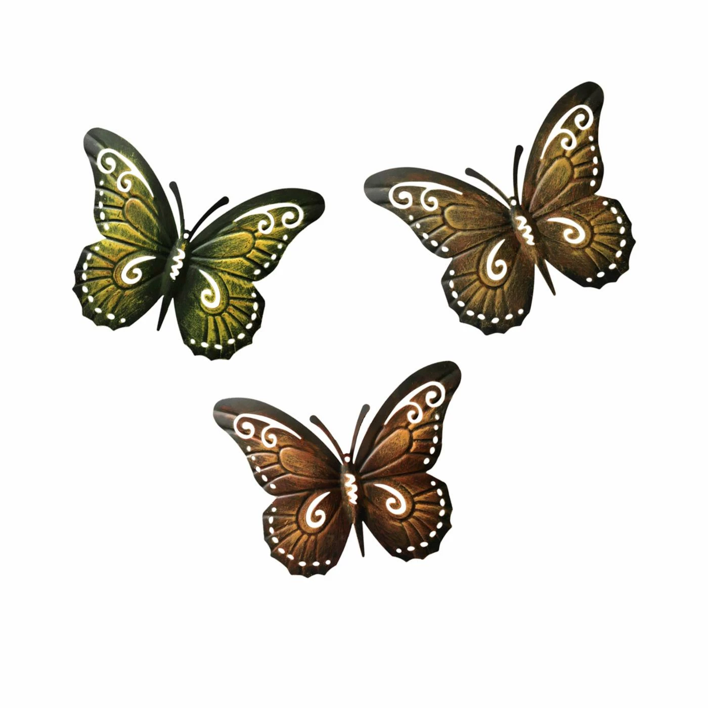 Promo โญ HGC Metal Butterfly Wall Décor - Set Of 3 ๐คฉ - Image 5
